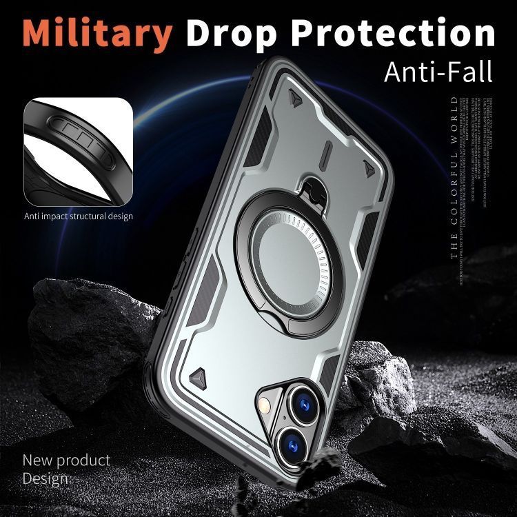 Θήκη Orso Buffer Ostand Armor Grey Poco X7 Pro 5G ΘΗΚΕΣ Orso Θήκη Orso Buffer Ostand Armor Grey Poco X7 Pro 5G - Image 4