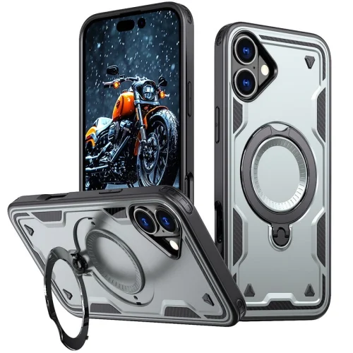Θήκη Orso Buffer Ostand Armor Grey Poco X7 Pro 5G