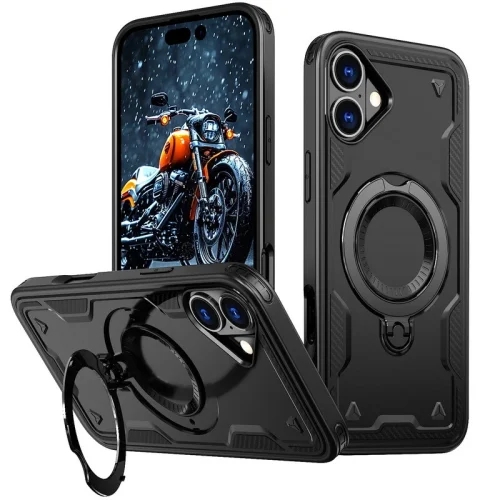 Θήκη Orso Buffer Ostand Armor Black Poco X7 Pro 5G