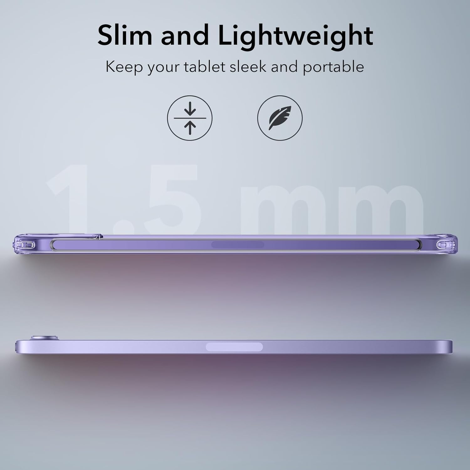 Θήκη ESR Classic Hybrid Clear Purple iPad mini 6/7 ΘΗΚΕΣ ESR Θήκη ESR Classic Hybrid Clear Purple iPad mini 6/7 - Image 3