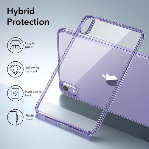 Alternative view of Θήκη ESR Classic Hybrid Clear Purple iPad mini 6/7