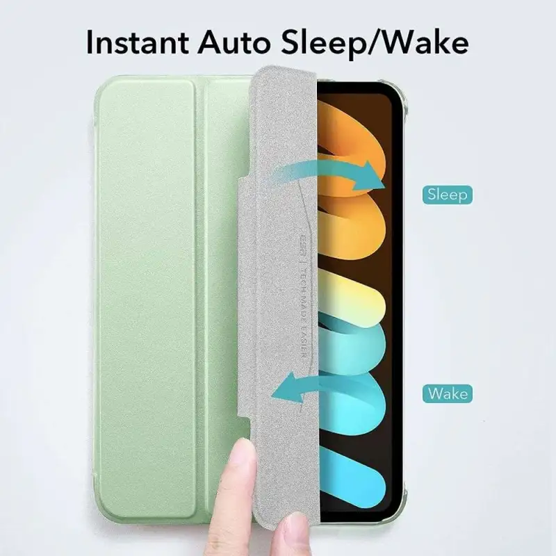 Θήκη ESR Ascend Trifold with Clasp Mint Green iPad mini 6/7 ΘΗΚΕΣ ESR Θήκη ESR Ascend Trifold with Clasp Mint Green iPad mini 6/7 - Image 5