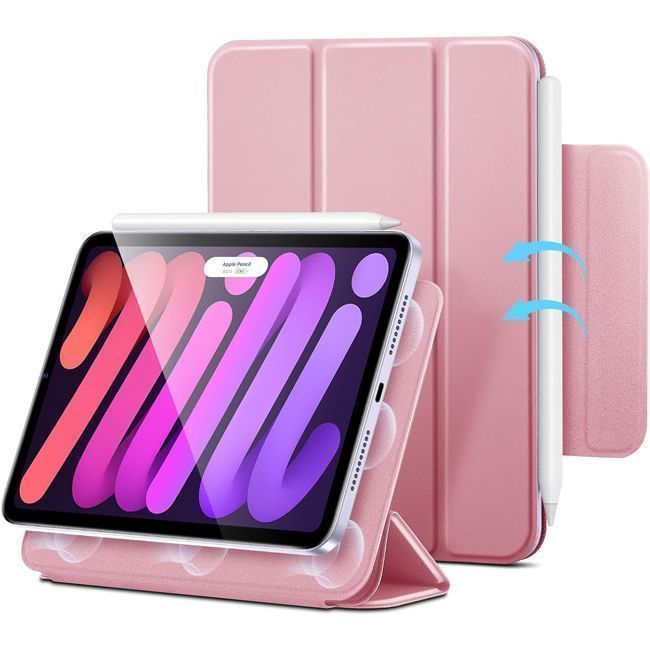 Θήκη ESR Rebound Magnetic with Clasp Pink iPad mini 6/7 ΘΗΚΕΣ ESR Θήκη ESR Rebound Magnetic with Clasp Pink iPad mini 6/7