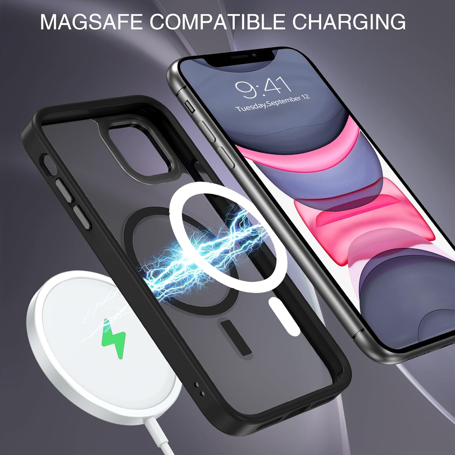 Θήκη Orso MagCase Focus Frosted Black iPhone 11 ΘΗΚΕΣ Orso Θήκη Orso MagCase Focus Frosted Black iPhone 11 - Image 3
