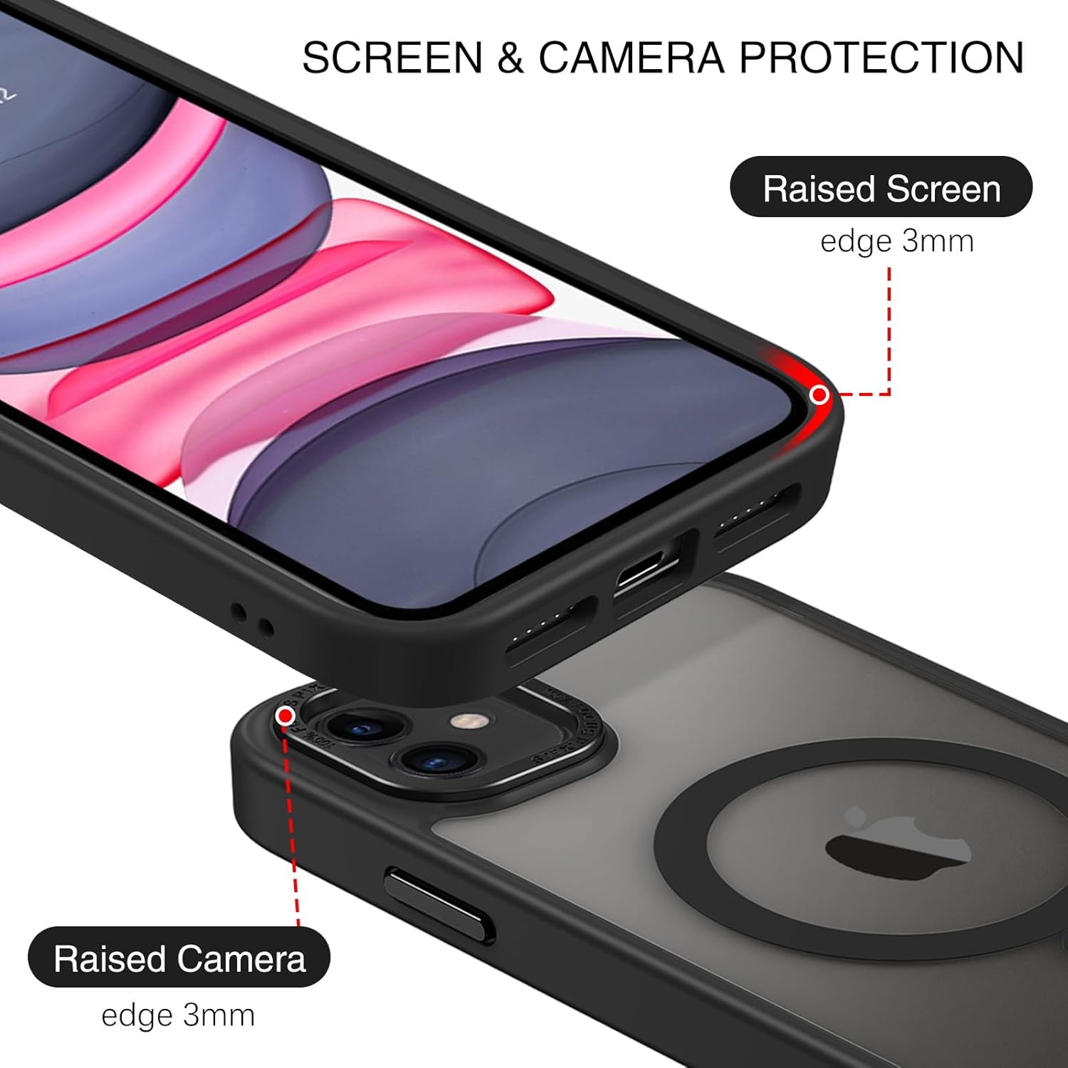 Θήκη Orso MagCase Focus Frosted Black iPhone 11 ΘΗΚΕΣ Orso Θήκη Orso MagCase Focus Frosted Black iPhone 11 - Image 2