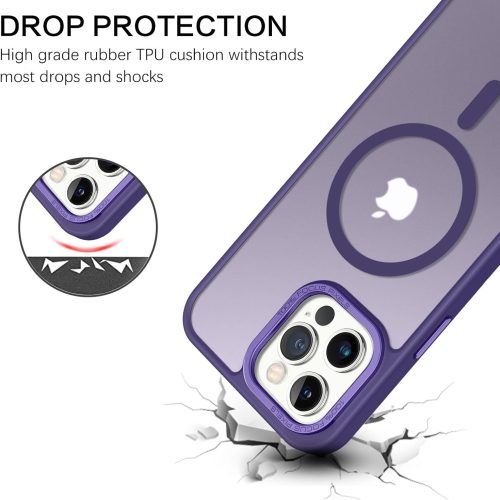 Alternative view of Θήκη Orso MagCase Focus Frosted Purple iPhone 13 Pro Max
