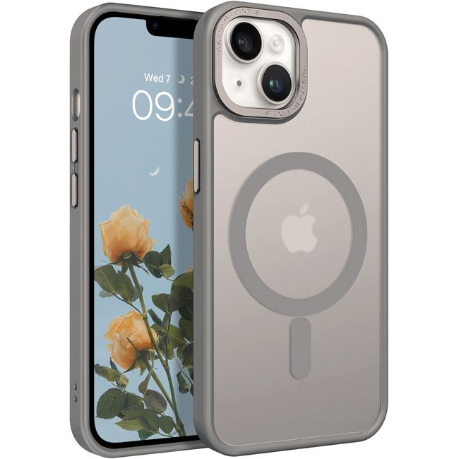 Θήκη Orso MagCase Focus Frosted Titanium iPhone 15 Plus ΘΗΚΕΣ Orso Θήκη Orso MagCase Focus Frosted Titanium iPhone 15 Plus