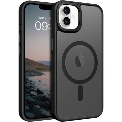 Θήκη Orso MagCase Focus Frosted Black iPhone 16 Plus ΘΗΚΕΣ Orso Θήκη Orso MagCase Focus Frosted Black iPhone 16 Plus