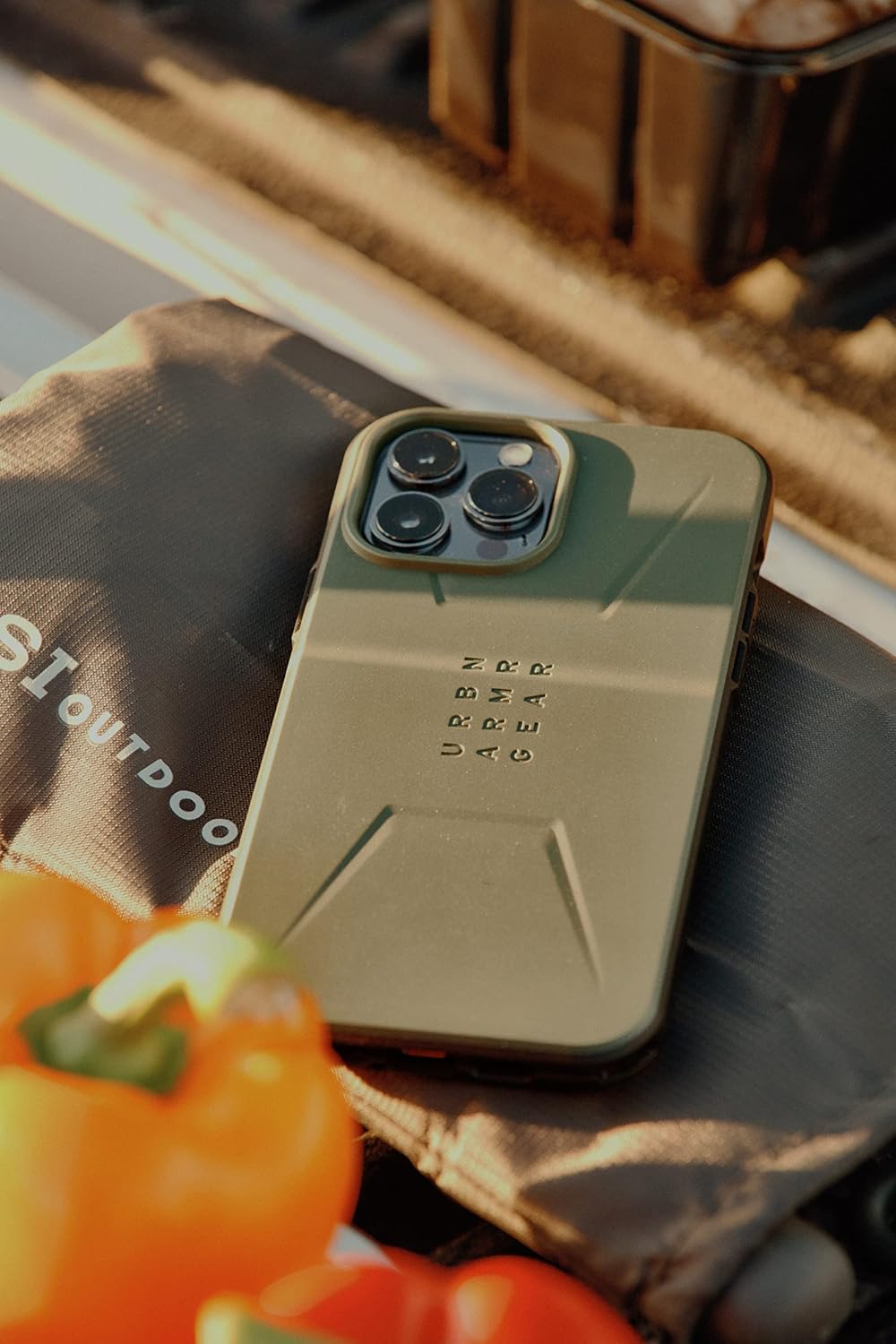 Θήκη UAG Civilian MagSafe Olive iPhone 14 Plus ΘΗΚΕΣ uag Θήκη UAG Civilian MagSafe Olive iPhone 14 Plus - Image 6