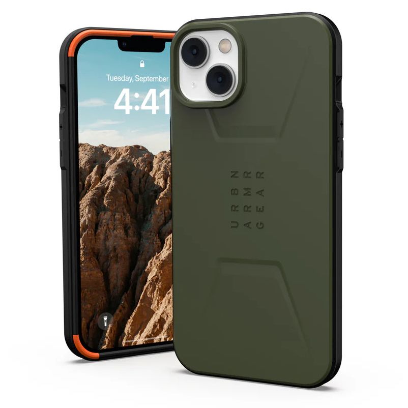 Θήκη UAG Civilian MagSafe Olive iPhone 14 Plus ΘΗΚΕΣ uag Θήκη UAG Civilian MagSafe Olive iPhone 14 Plus
