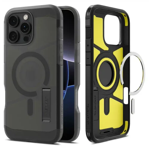 Θήκη Spigen Tough Armor T AI MagFit Frost Black iPhone 16 Pro Max ΘΗΚΕΣ Spigen Θήκη Spigen Tough Armor T AI MagFit Frost Black iPhone 16 Pro Max