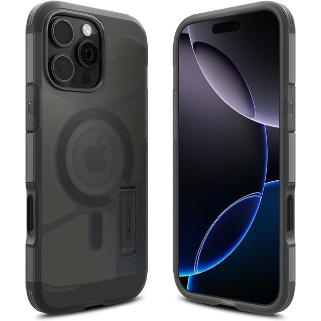Θήκη Spigen Tough Armor T AI MagFit Frost Black iPhone 16 Pro Max ΘΗΚΕΣ Spigen Θήκη Spigen Tough Armor T AI MagFit Frost Black iPhone 16 Pro Max - Image 8