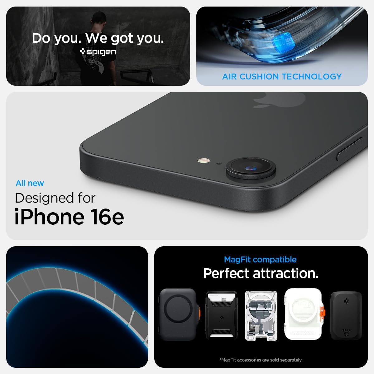 Θήκη Spigen Ultra Hybrid MagSafe Clear Carbon Fiber iPhone 16e/17e STOCK OFFERS Spigen Θήκη Spigen Ultra Hybrid MagSafe Clear Carbon Fiber iPhone 16e/17e - Image 2