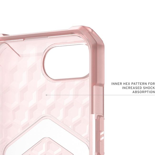 Θήκη UAG Essential Armor Magsafe Clear Pink iPhone 16e/17e STOCK OFFERS uag Θήκη UAG Essential Armor Magsafe Clear Pink iPhone 16e/17e - Image 6