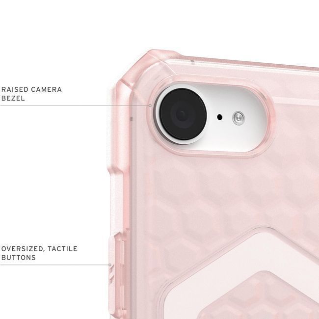 Θήκη UAG Essential Armor Magsafe Clear Pink iPhone 16e/17e STOCK OFFERS uag Θήκη UAG Essential Armor Magsafe Clear Pink iPhone 16e/17e - Image 5