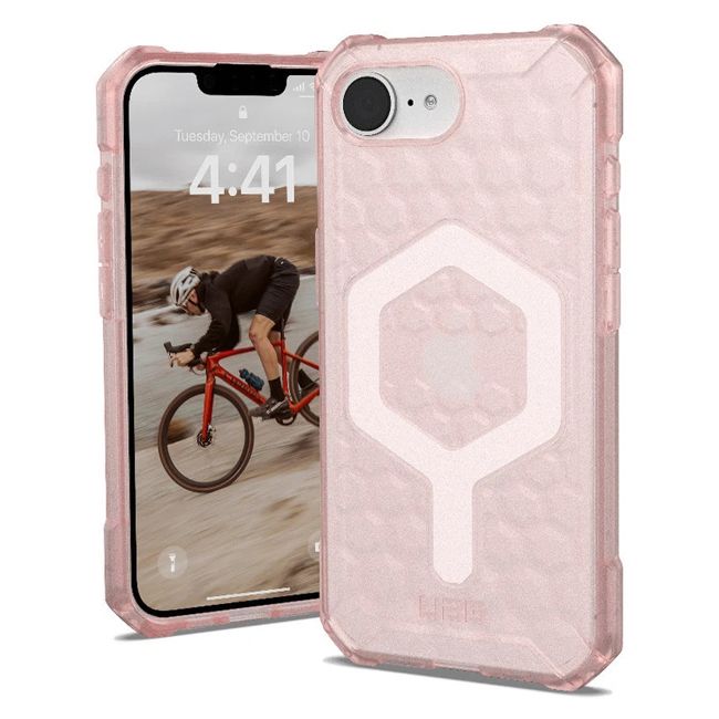 Θήκη UAG Essential Armor Magsafe Clear Pink iPhone 16e/17e STOCK OFFERS uag Θήκη UAG Essential Armor Magsafe Clear Pink iPhone 16e/17e