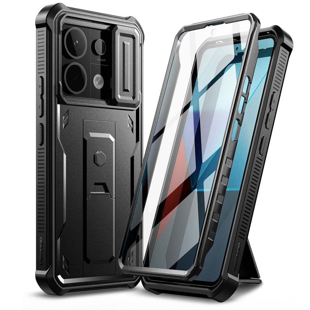 Θήκη Tech-Protect Kevlar Cam+ Black Xiaomi Redmi Note 13 Pro 5G/Poco X6 ΘΗΚΕΣ Tech-Protect Θήκη Tech-Protect Kevlar Cam+ Black Xiaomi Redmi Note 13 Pro 5G/Poco X6
