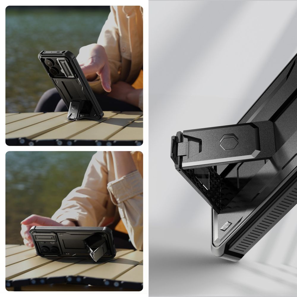 Θήκη Tech-Protect Kevlar Cam+ Black Xiaomi Redmi Note 13 Pro 5G/Poco X6 ΘΗΚΕΣ Tech-Protect Θήκη Tech-Protect Kevlar Cam+ Black Xiaomi Redmi Note 13 Pro 5G/Poco X6 - Image 4