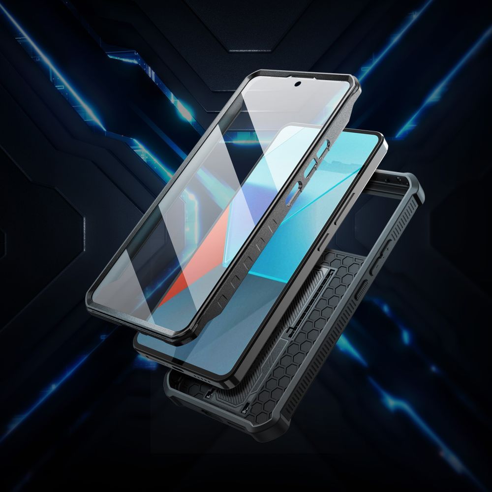 Θήκη Tech-Protect Kevlar Cam+ Black Xiaomi Redmi Note 13 Pro 5G/Poco X6 ΘΗΚΕΣ Tech-Protect Θήκη Tech-Protect Kevlar Cam+ Black Xiaomi Redmi Note 13 Pro 5G/Poco X6 - Image 3
