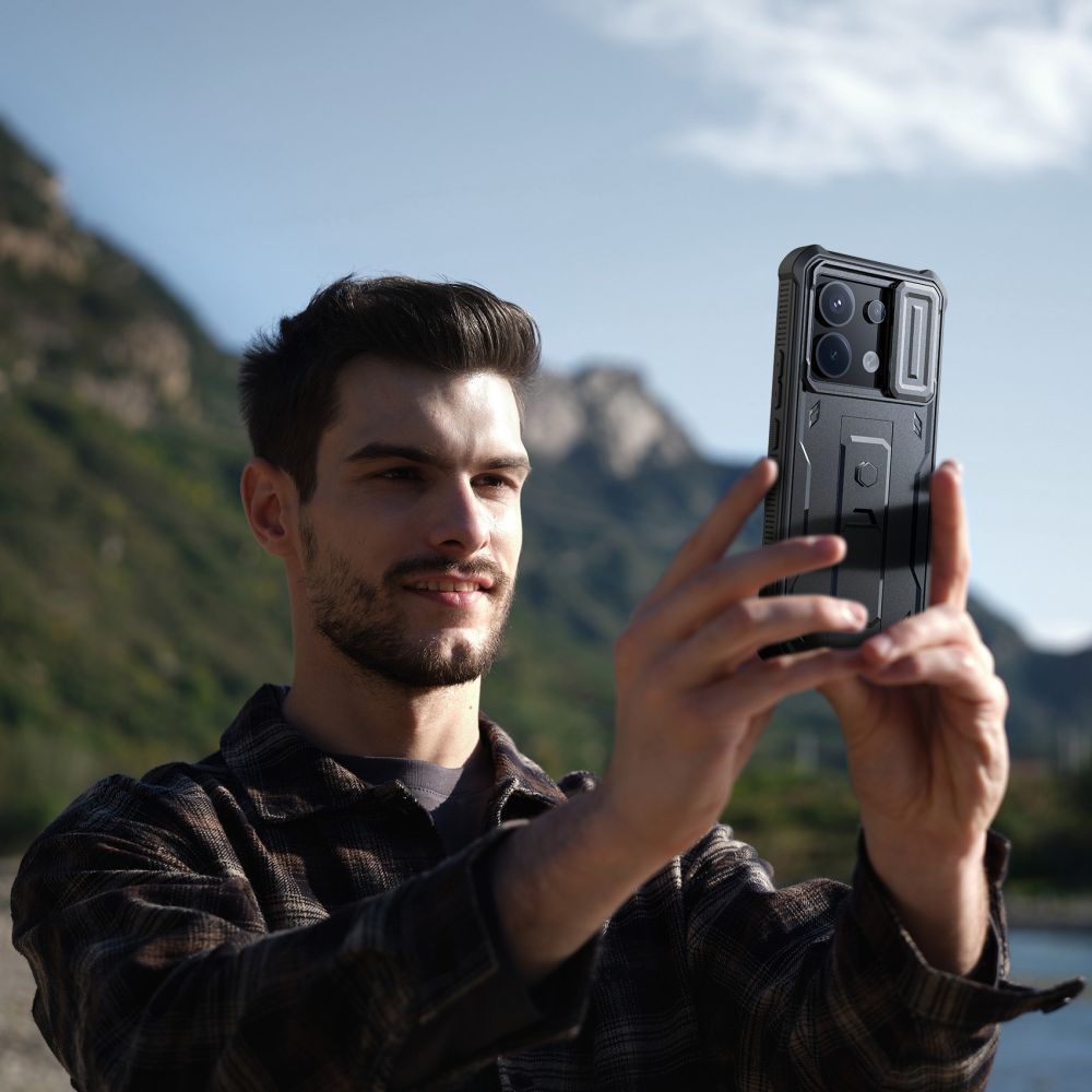 Θήκη Tech-Protect Kevlar Cam+ Black Xiaomi Redmi Note 13 Pro 5G/Poco X6 ΘΗΚΕΣ Tech-Protect Θήκη Tech-Protect Kevlar Cam+ Black Xiaomi Redmi Note 13 Pro 5G/Poco X6 - Image 2