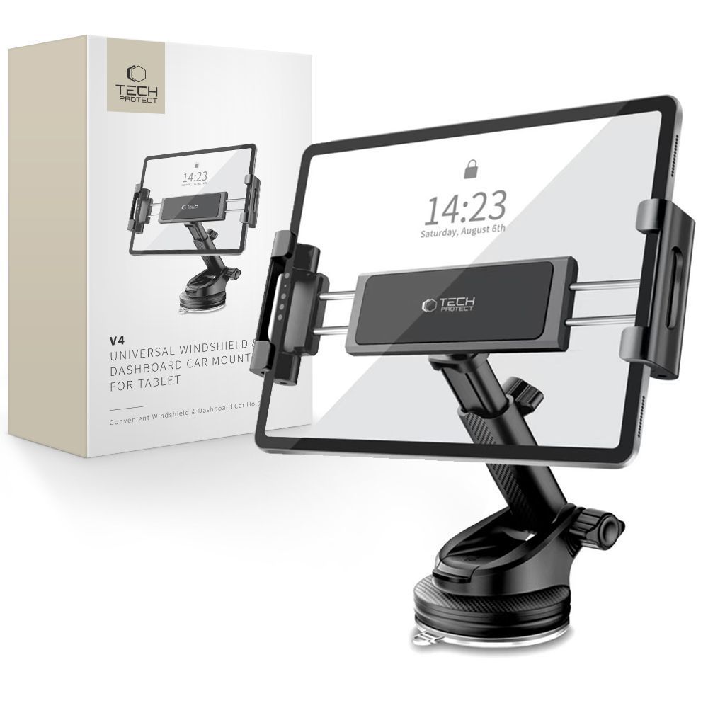 Βάση Αυτοκινήτου Tablet Tech-Protect Windshield and Dashboard Mount Black (V4) ΑΞΕΣΟΥΑΡ Tech-Protect Βάση Αυτοκινήτου Tablet Tech-Protect Windshield and Dashboard Mount Black (V4)