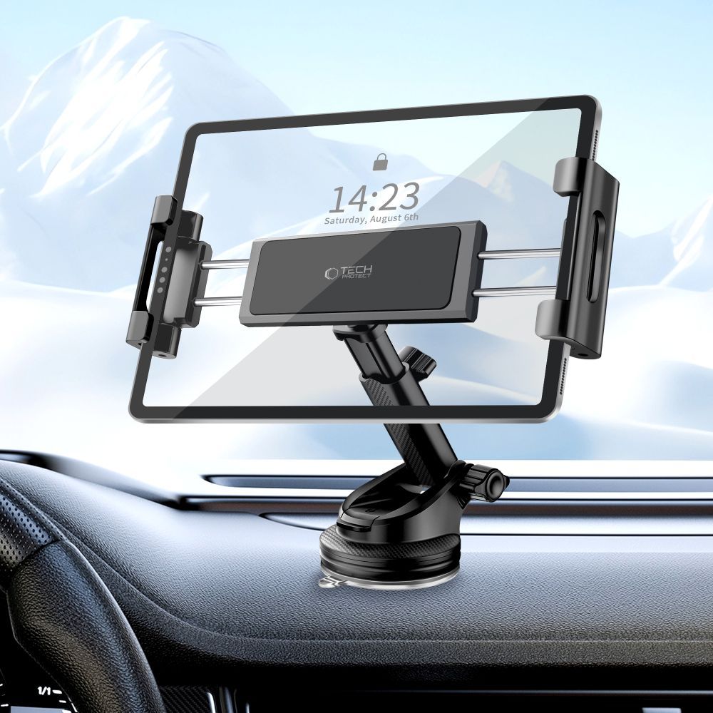 Βάση Αυτοκινήτου Tablet Tech-Protect Windshield and Dashboard Mount Black (V4) ΑΞΕΣΟΥΑΡ Tech-Protect Βάση Αυτοκινήτου Tablet Tech-Protect Windshield and Dashboard Mount Black (V4) - Image 4