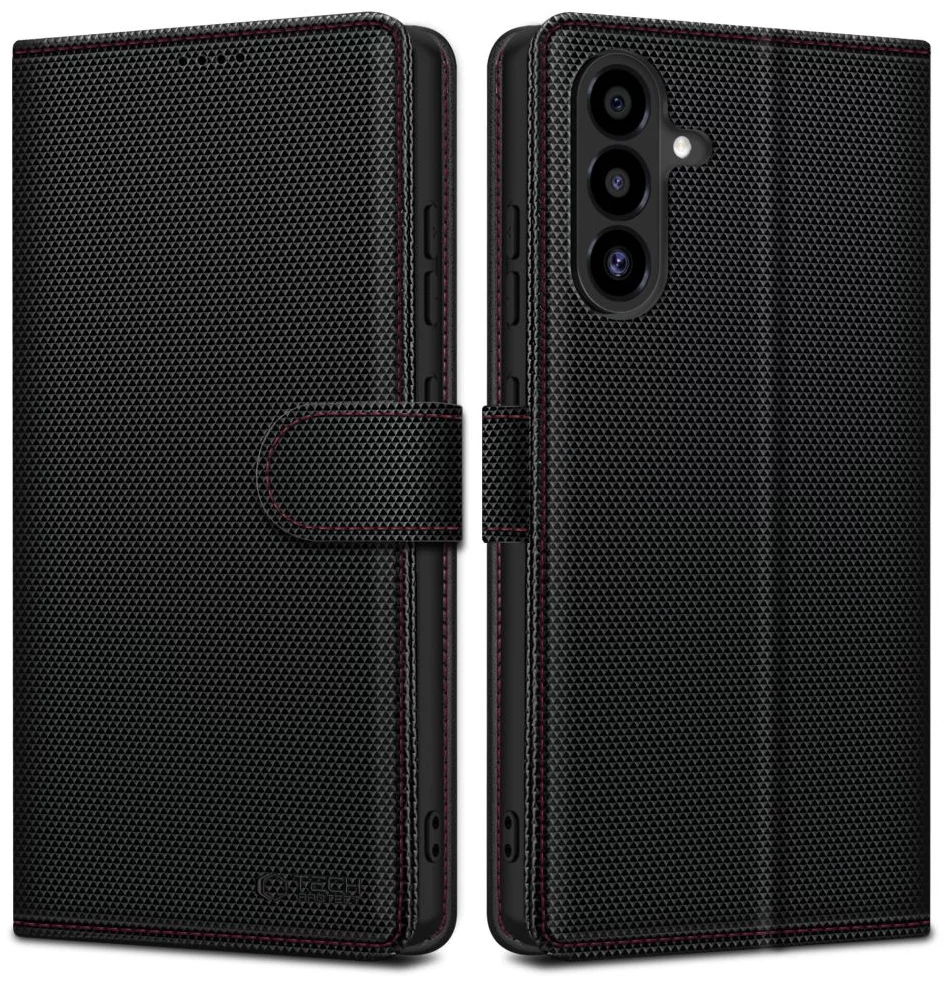 Θήκη Tech-Protect Wallet Black Red Samsung Galaxy A56 ΘΗΚΕΣ Tech-Protect Θήκη Tech-Protect Wallet Black Red Samsung Galaxy A56