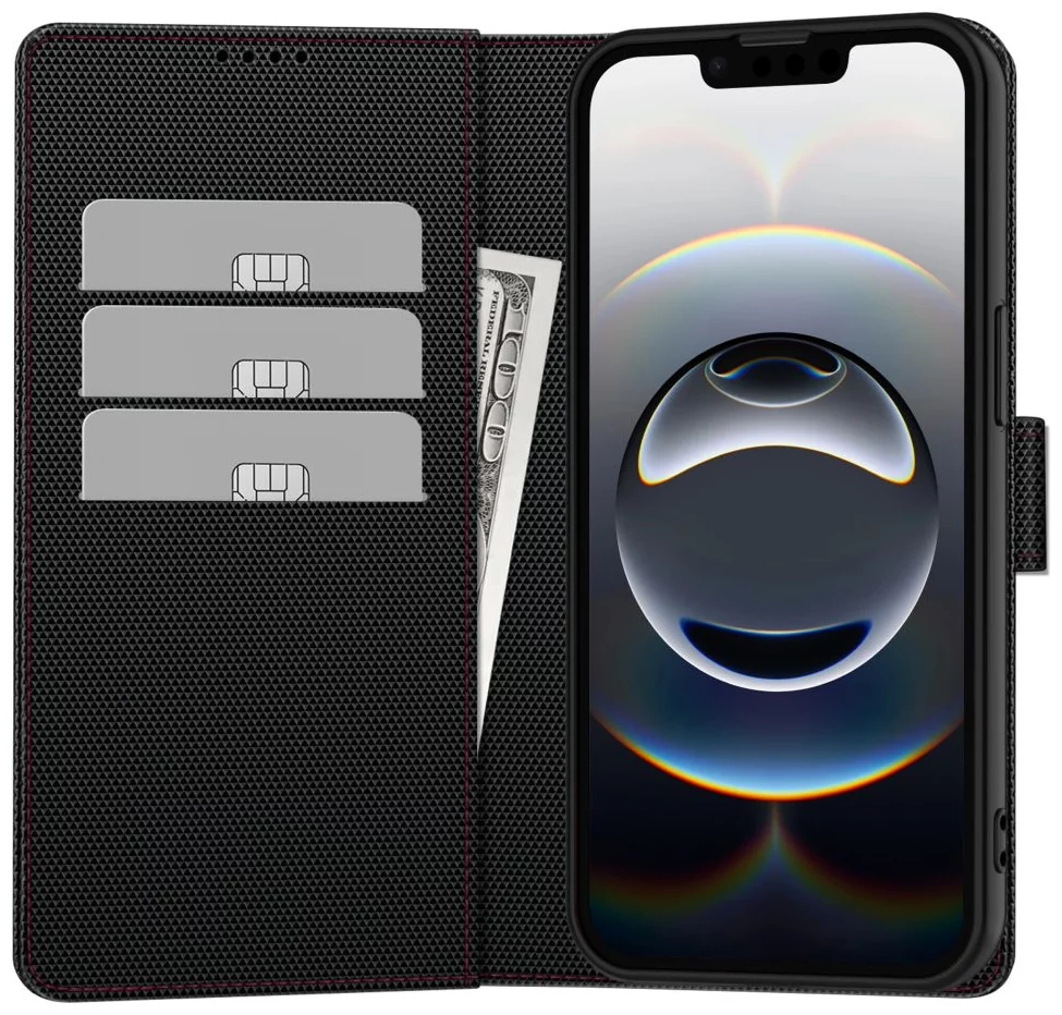 Θήκη Tech-Protect Wallet Black Red Samsung Galaxy A56 ΘΗΚΕΣ Tech-Protect Θήκη Tech-Protect Wallet Black Red Samsung Galaxy A56 - Image 2
