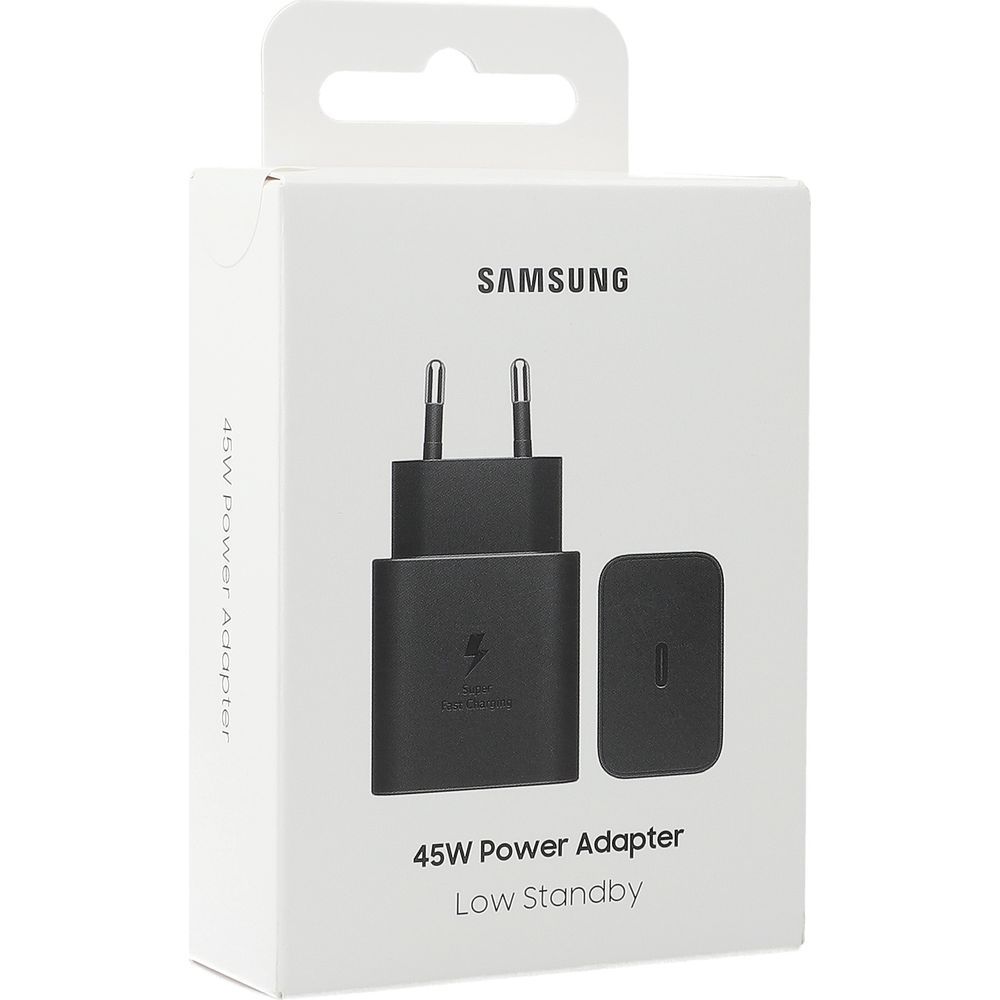 Samsung Fast Travel Charger GaN 45W USB-C Black ΑΞΕΣΟΥΑΡ Samsung Original Samsung Fast Travel Charger GaN 45W USB-C Black