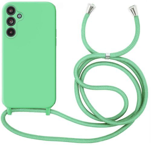 Θήκη Liquid Silicone Κορδόνι Spring Green Samsung Galaxy A16
