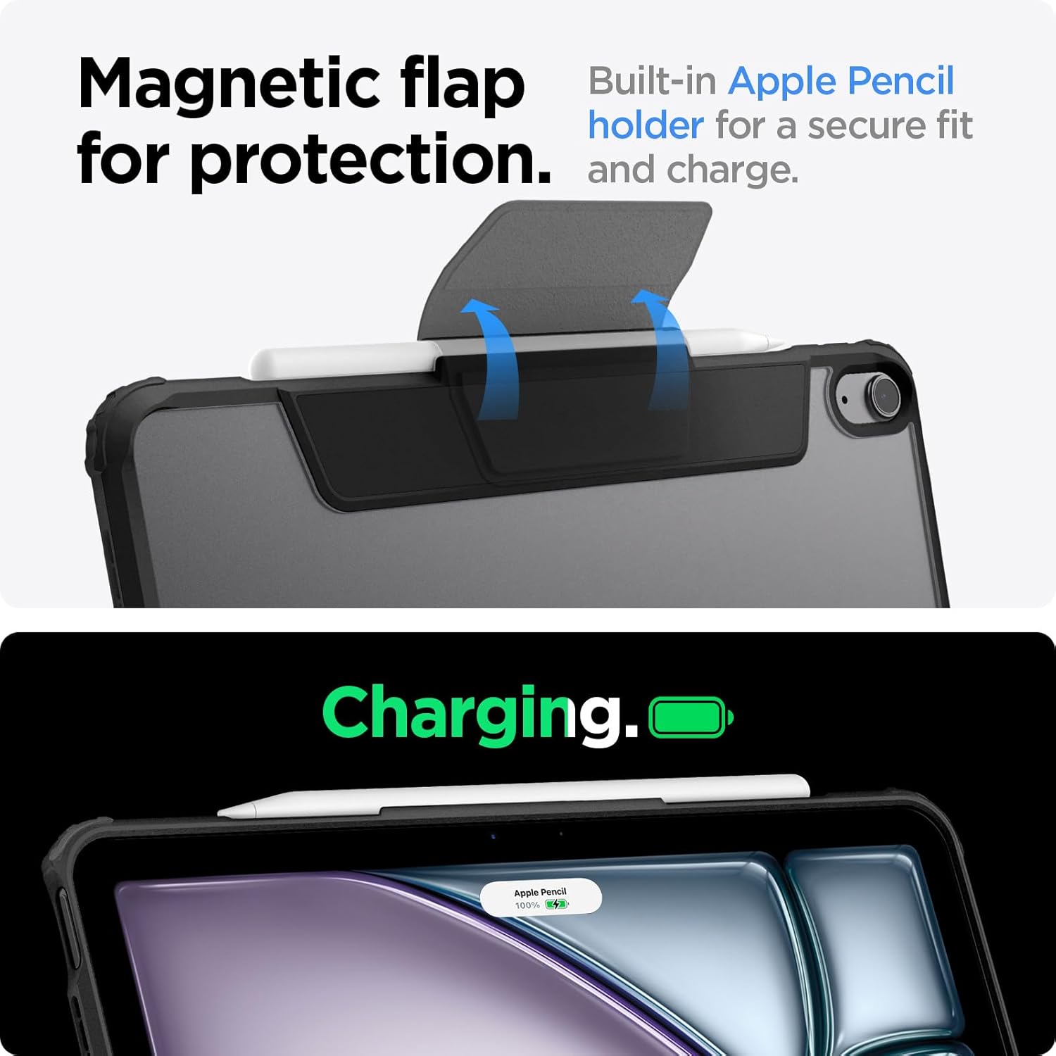 Θήκη Spigen Air Skin Pro Black Black iPad Air 4/5/11 ΘΗΚΕΣ Spigen Θήκη Spigen Air Skin Pro Black Black iPad Air 4/5/11 - Image 2
