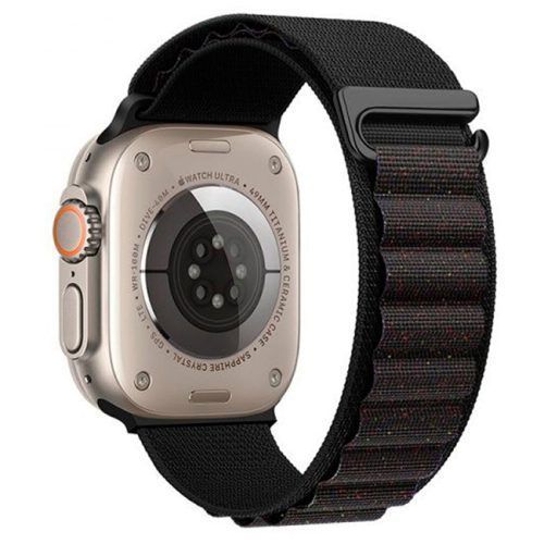 Orso Alpine Nylon Loop Band Black Dot Apple Watch 44/45/46/49mm