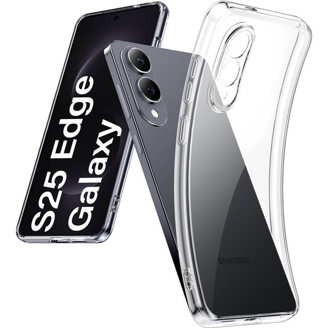 Θήκη Orso Crystal Gel Samsung Galaxy S25 Edge STOCK OFFERS Orso Θήκη Orso Crystal Gel Samsung Galaxy S25 Edge