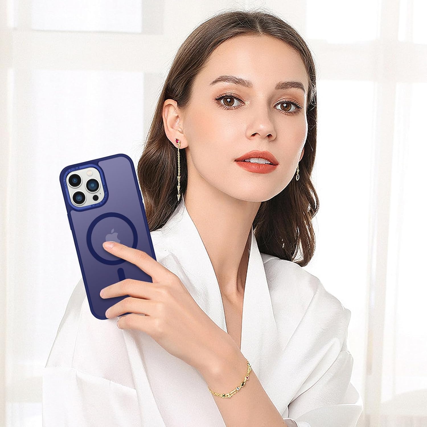 Θήκη Orso MagCase Focus Frosted Deep Violet iPhone 13 Pro ΘΗΚΕΣ Orso Θήκη Orso MagCase Focus Frosted Deep Violet iPhone 13 Pro - Image 7