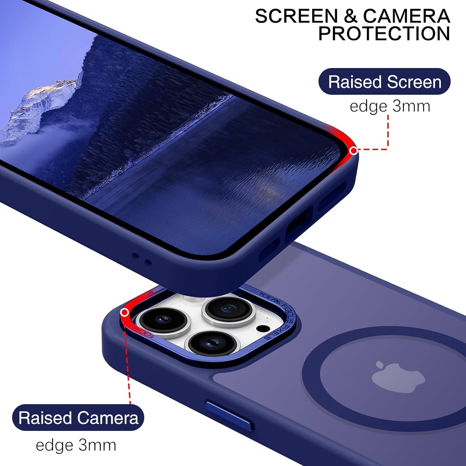 Θήκη Orso MagCase Focus Frosted Deep Violet iPhone 13 Pro ΘΗΚΕΣ Orso Θήκη Orso MagCase Focus Frosted Deep Violet iPhone 13 Pro - Image 5