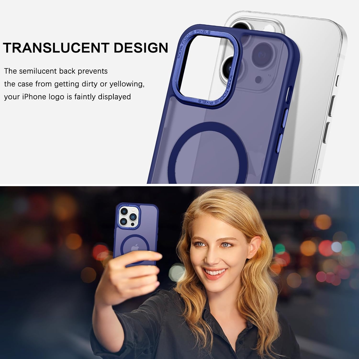 Θήκη Orso MagCase Focus Frosted Deep Violet iPhone 13 Pro ΘΗΚΕΣ Orso Θήκη Orso MagCase Focus Frosted Deep Violet iPhone 13 Pro - Image 4