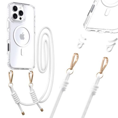 Θήκη Orso Detachable Lanyard Magsafe Clear iPhone 13/14