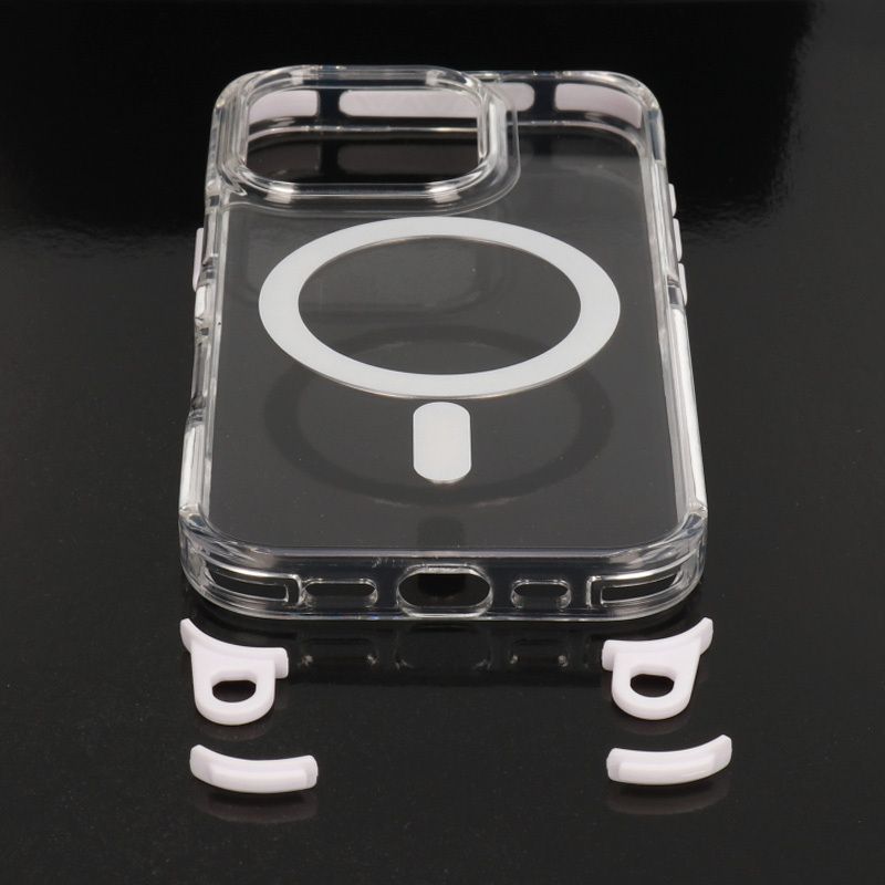 Θήκη Orso Detachable Lanyard Magsafe Clear iPhone 13/14 ΘΗΚΕΣ Orso Θήκη Orso Detachable Lanyard Magsafe Clear iPhone 13/14 - Image 4