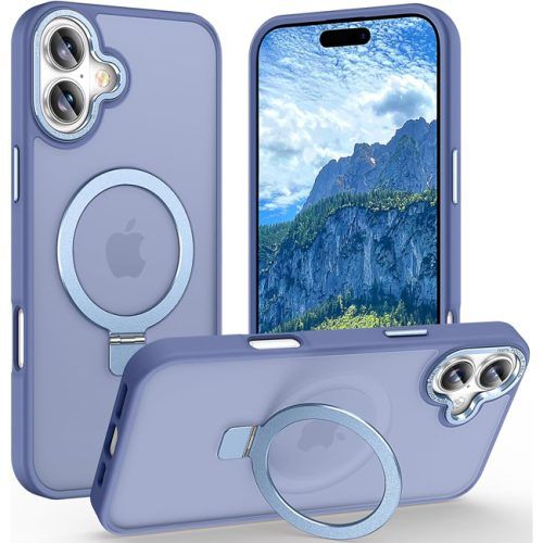 Θήκη Orso Ostand Hybrid Focus Frosted Ultramarine iPhone 16