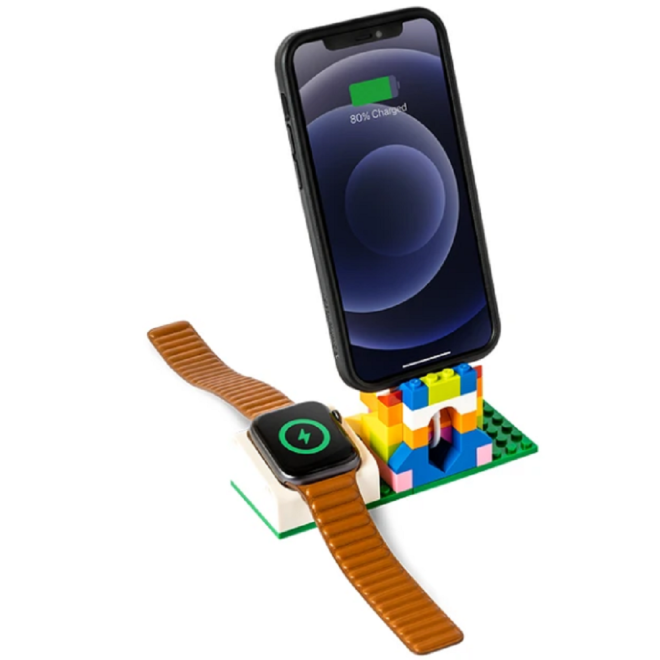 SwitchEasy 2in1 Customizable Blocks Building Charging Station APPLE WATCH SwitchEasy SwitchEasy 2in1 Customizable Blocks Building Charging Station