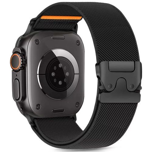 Λουράκι Tech-Protect Nylon Clasp Black Apple Watch 44/45/46/49mm