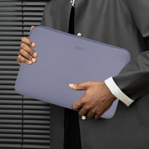 Alternative view of WiWU Skin Zero Ultra Thin Laptop Sleeve MacBook 14" Purple