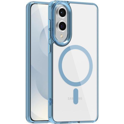 Θήκη Orso MagSafe Glaze Clear Light Blue Samsung Galaxy S25 Edge STOCK OFFERS Orso Θήκη Orso MagSafe Glaze Clear Light Blue Samsung Galaxy S25 Edge