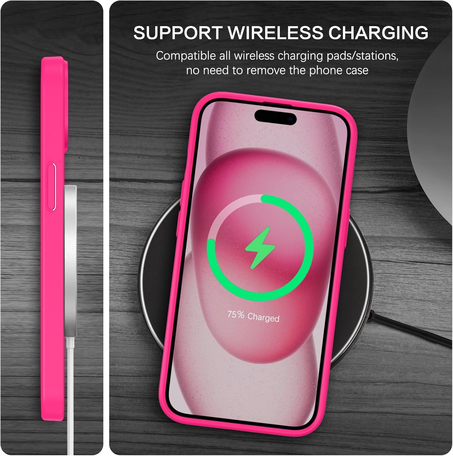 Θήκη Orso MagCase Focus Frosted Hot Pink iPhone 13/14 ΘΗΚΕΣ Orso Θήκη Orso MagCase Focus Frosted Hot Pink iPhone 13/14 - Image 6