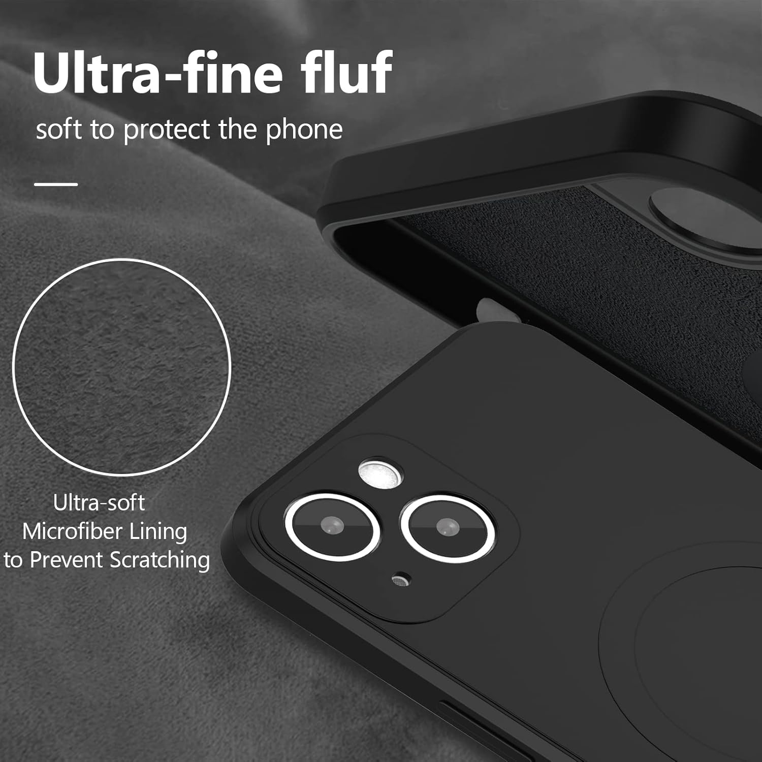 Θήκη KSTDesign Magsafe Liquid Silicone Case Black iPhone 14 ΘΗΚΕΣ Orso Θήκη KSTDesign Magsafe Liquid Silicone Case Black iPhone 14 - Image 3