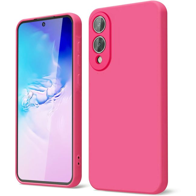 Θήκη Rubber Silk Hot Pink Samsung Galaxy S25 Edge STOCK OFFERS Orso Θήκη Rubber Silk Hot Pink Samsung Galaxy S25 Edge