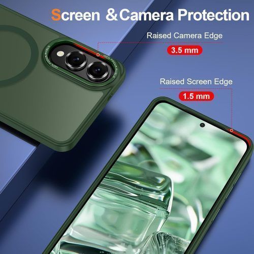 Alternative view of Θήκη Orso MagCase Focus Frosted Blue Samsung Galaxy S25 Edge