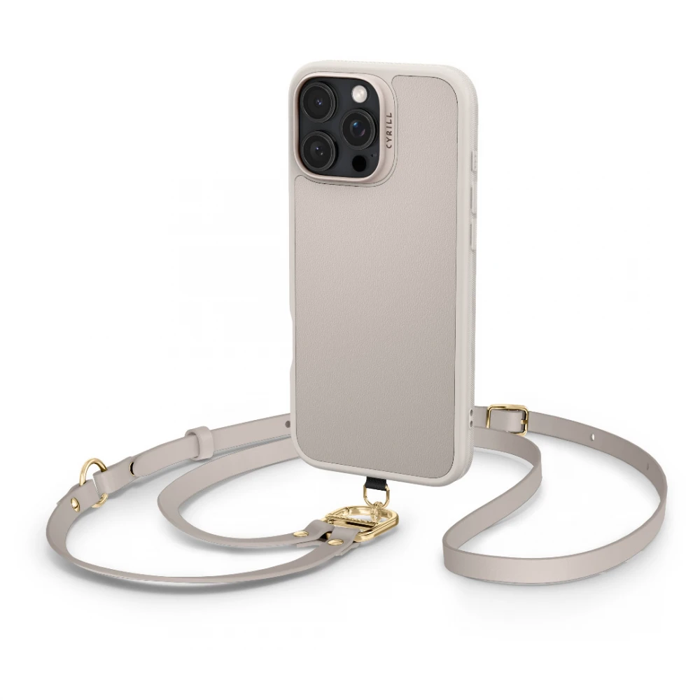 Θήκη Spigen Cyrill Kajuk Classic Charm MagSafe Cream iPhone 16 Pro Max ΘΗΚΕΣ CYRILL Θήκη Spigen Cyrill Kajuk Classic Charm MagSafe Cream iPhone 16 Pro Max