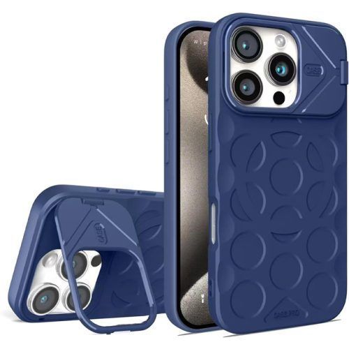 Θήκη Orso Stand Pro Soft Magsafe Blue iPhone 16 Pro Max ΘΗΚΕΣ Orso Θήκη Orso Stand Pro Soft Magsafe Blue iPhone 16 Pro Max