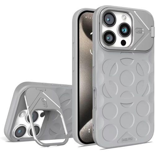Θήκη Orso Stand Pro Soft Magsafe Grey iPhone 16 Pro Max ΘΗΚΕΣ Orso Θήκη Orso Stand Pro Soft Magsafe Grey iPhone 16 Pro Max